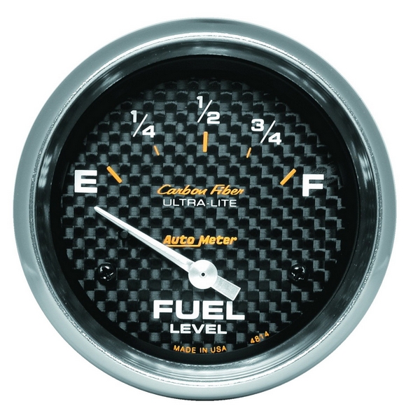 2-5/8" FUEL LEVEL, 0-90 Ω, SSE, CARBON FIBER